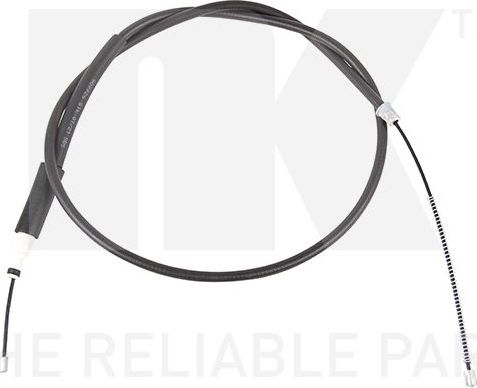Трос ручника (тросик ручного тормоза) NK. Артикул 909926