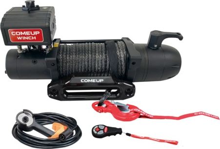 Лебёдка электрическая 12V COMEUP Seal Slim 12.5rs (Синтетический трос). Артикул 295059