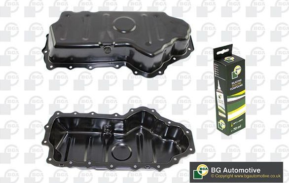 Масляный поддон картера двигателя BGA для Ford Tourneo Connect I 2002-2013. Артикул SP2302