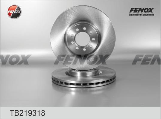 Тормозной диск Fenox передний для IVECO Daily III 2002-2007. Артикул TB219318