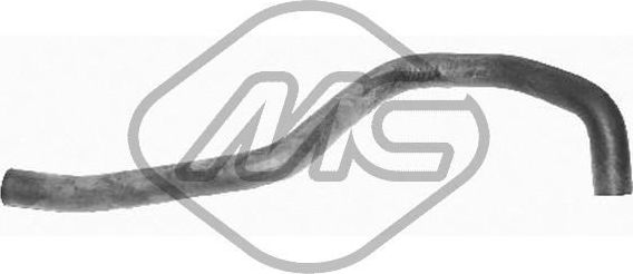 Патрубок радиатора (системы охлаждения) Metalcaucho для SEAT Inca I 1995-2003. Артикул 09090