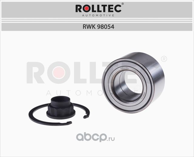 Подшипник ступицы (Rolltec). Артикул RWK98054