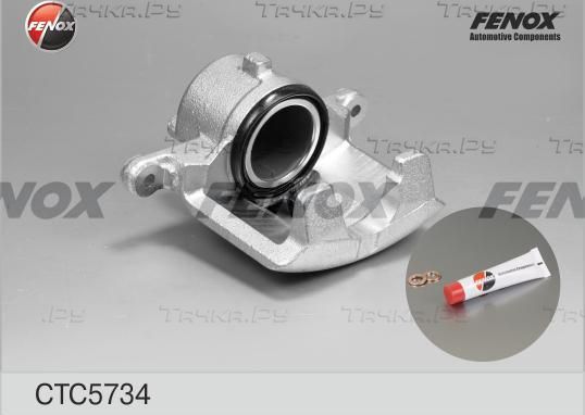 Тормозной суппорт Fenox передний правый для Toyota Corolla Verso I 2001-2009. Артикул CTC5734