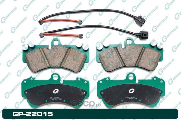 Колодки тормозные дисковые (G-Brake). Артикул GP22015