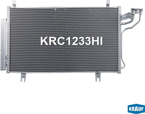 Радиатор кондиционера Krauf. Артикул KRC1233HI