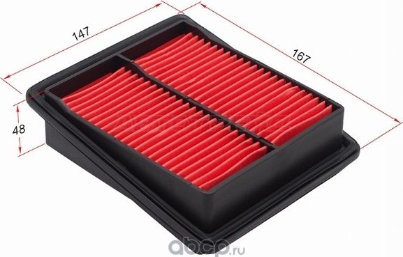 ФИЛЬТР ВОЗДУШНЫЙ HONDA JAZZ 02-08 ST-17220-PWA-J10 (SAT). Артикул ST17220PWAJ10