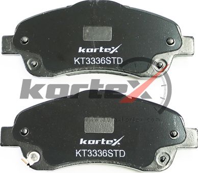 Колодки тормозные TOYOTA AVENSIS 03- перед. (Kortex). Артикул KT3336STD