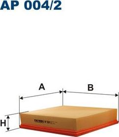 Воздушный фильтр Filtron. Артикул AP 004/2