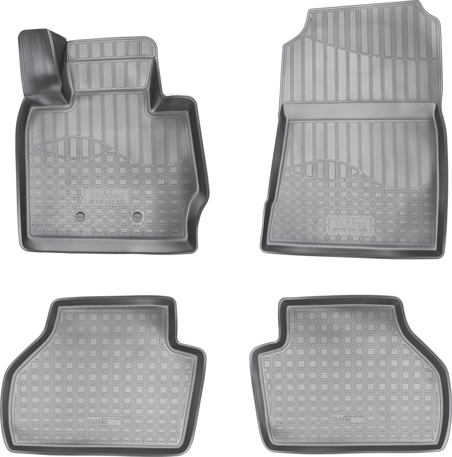 Коврики Норпласт для салона BMW Х4 2014-2026. Артикул NPA10-C07-600