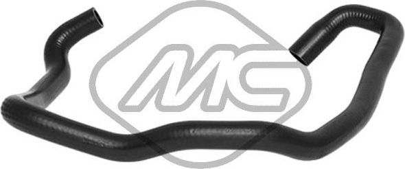 Патрубок радиатора (системы охлаждения) Metalcaucho. Артикул 07349