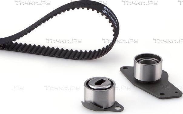 Ремень ГРМ с роликами (комплект) Gates PowerGrip® для Renault Clio II 1998-2003. Артикул K015484XS
