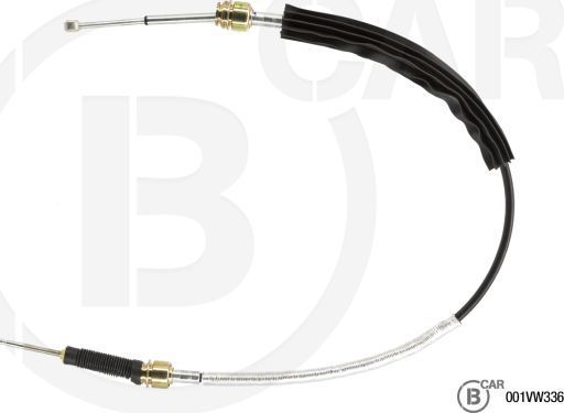 Трос переключения передач КПП B CAR для Volkswagen New Beetle I (A4) 1998-2010. Артикул 001VW336