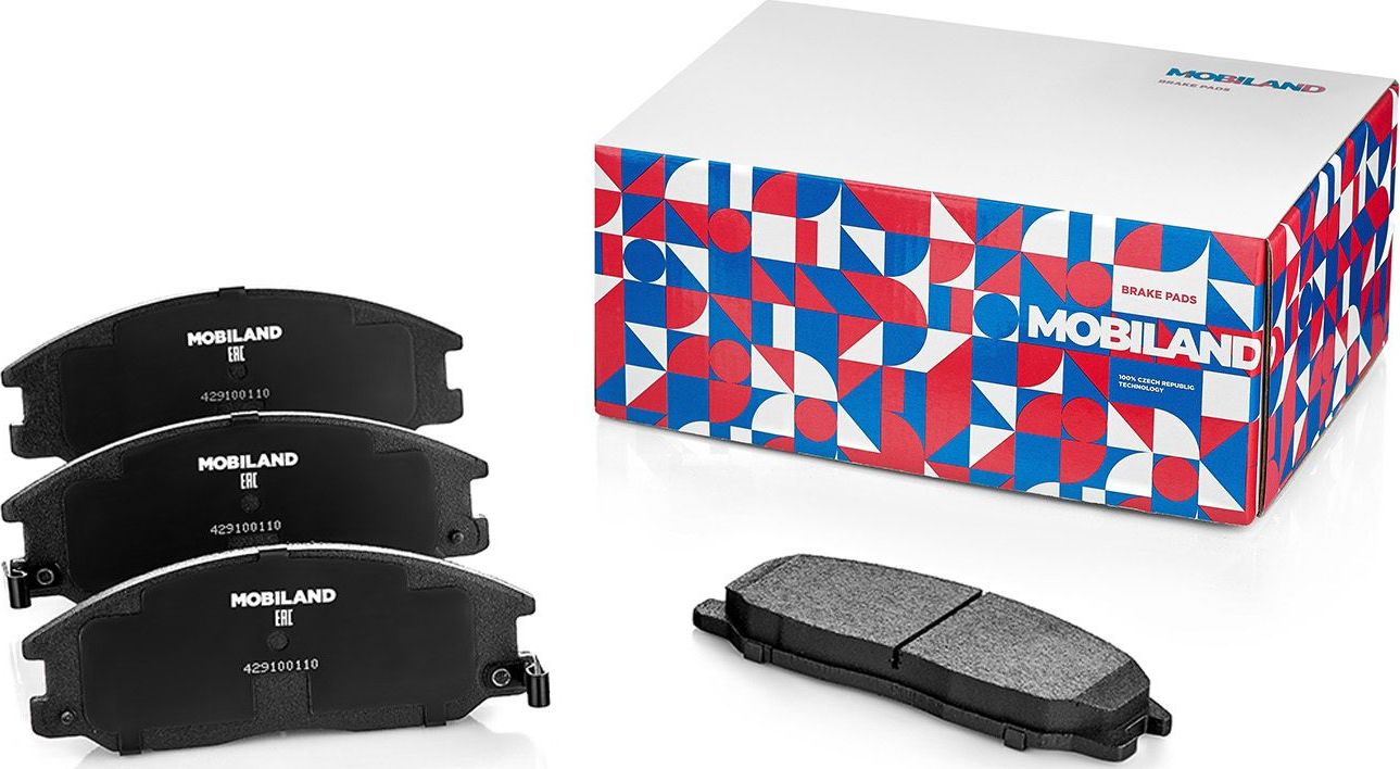 Тормозные колодки Mobiland. Артикул 429100110