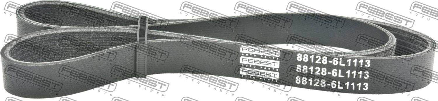 Приводной ремень поликлиновой Febest. Артикул 88128-6L1113