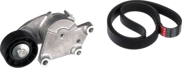 Приводной ремень поликлиновой с роликами (комплект) Gates Micro-V® для MINI Hatch II (R56) 2006-2010. Артикул K026PK975