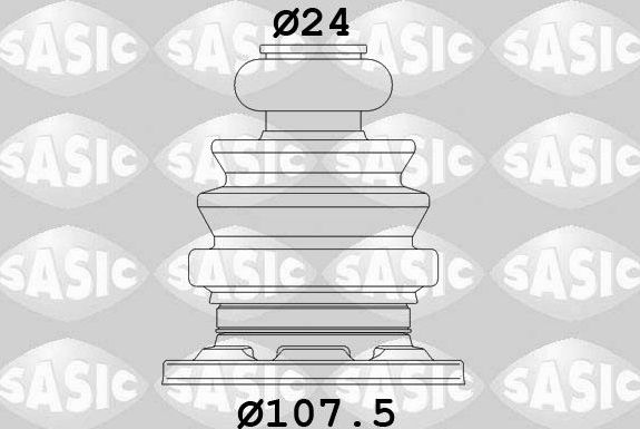 Пыльник ШРУСа внутренний Sasic для Mercedes-Benz Viano I (W639) 2005-2014. Артикул 1906003