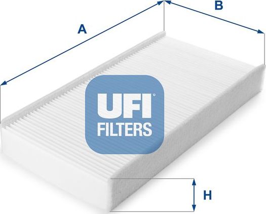 Салонный фильтр UFI. Артикул 53.227.00