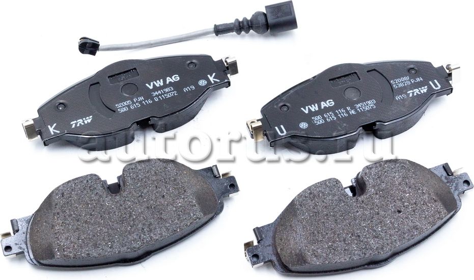 Тормозные колодки VAG. Артикул 8V0698151