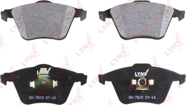 Тормозные колодки LYNXauto для Volvo V40 Cross Country I 2012-2019. Артикул BD-7819