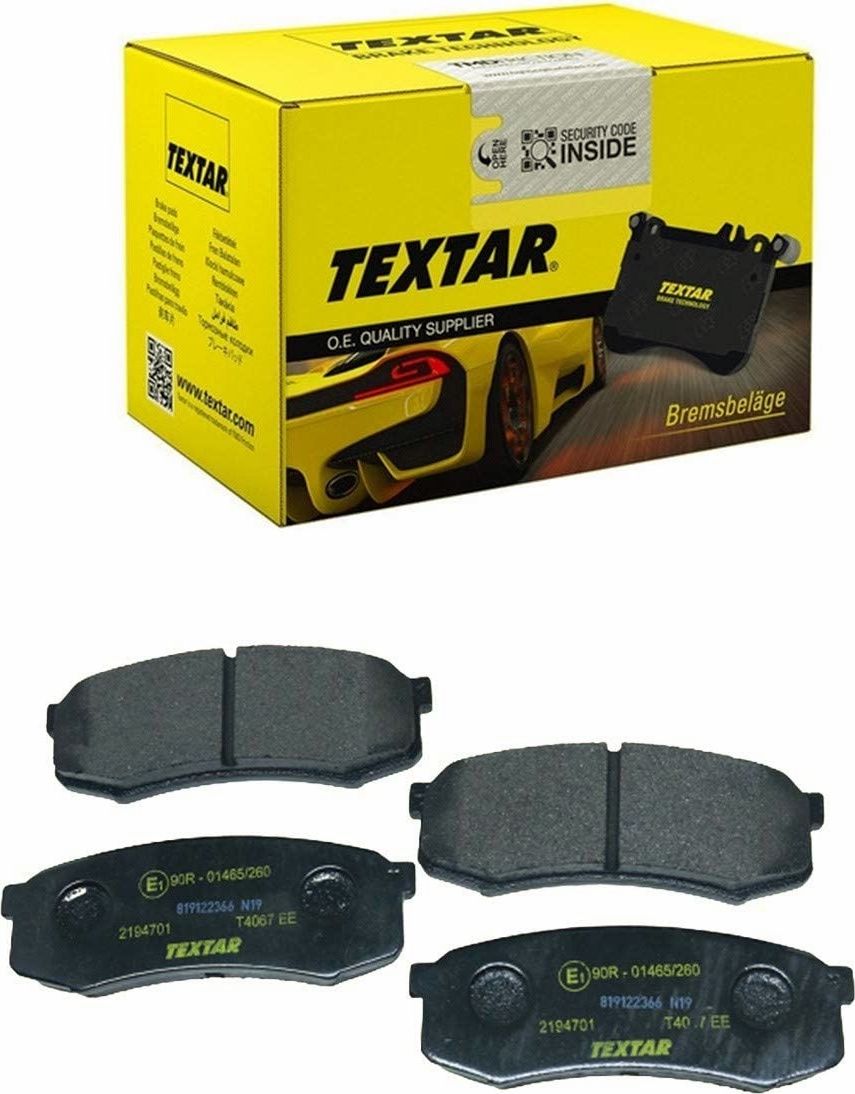 Тормозные колодки Textar. Артикул 2194701