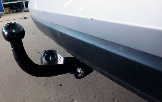 Фаркоп AvtoS для Skoda Rapid лифтбек 2014-2026. Артикул SK 11