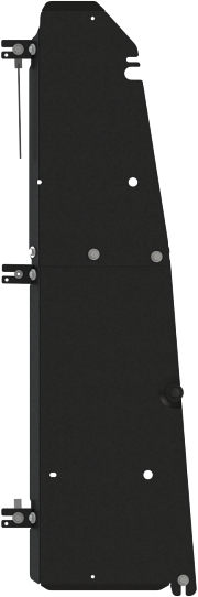 Защита Шериф (2,0 мм) для тормозных трубок Exeed LX 2022-2026. Артикул 28.5146 V1