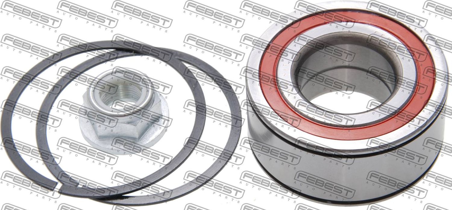 Ступичный подшипник (комплект) Febest. Артикул DAC40840038-KIT