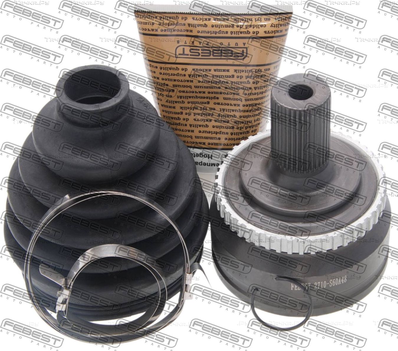 Шрус наружный (граната) Febest передний для Volvo S80 I 1999-2006. Артикул 2710-S60A48