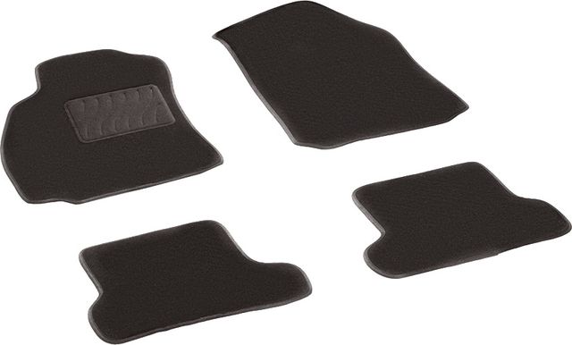 Коврики текстильные Seintex на нескользящей основе для салона Renault Megane II 2002-2008. Артикул 83176