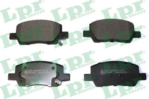 Тормозные колодки LPR. Артикул 05P2399