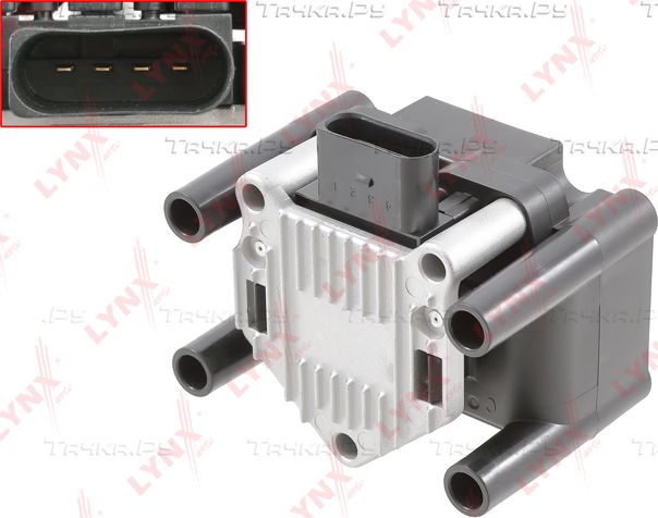 Катушка зажигания LYNXauto для SEAT Toledo III 2004-2009. Артикул SPL1001