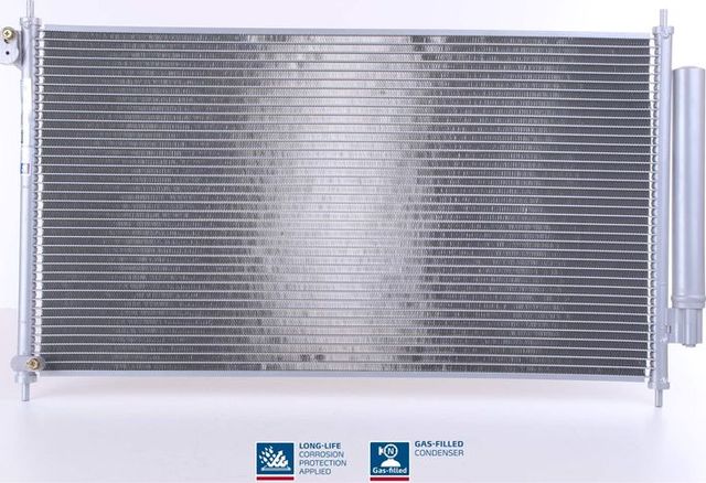 Радиатор кондиционера (конденсатор) Nissens (алюминий) для Honda Civic IX 2012-2016. Артикул 940341