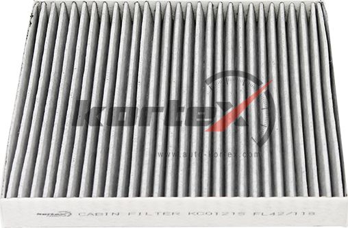 Фильтр воздушный салона HYUNDAI Solaris (17-),Сreta (17-),Tucson (15-) KIA Rio ( (Kortex). Артикул KC0121S