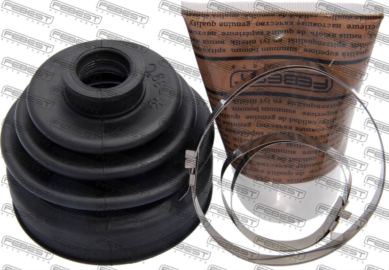 Пыльник ШРУСа наружный Febest (NBR (бутадиен-нитрильный каучук)). Артикул 0317-035