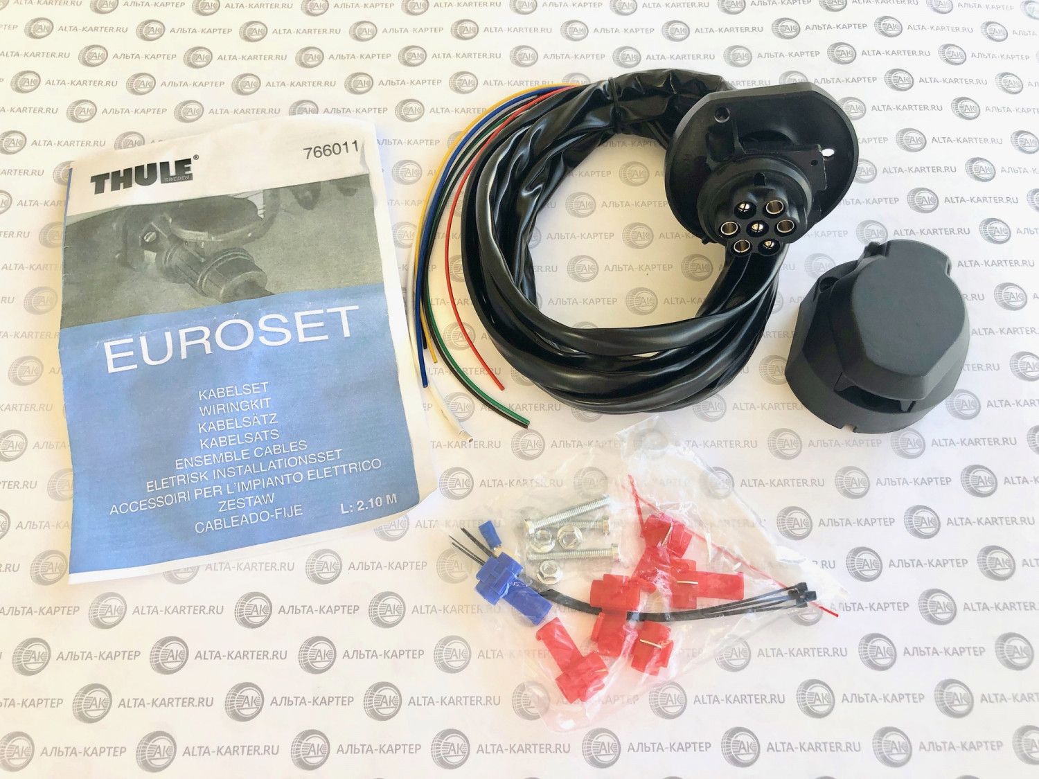 Комплект электрики Brink (Thule) 7-полюсная универсальная. Артикул 766011