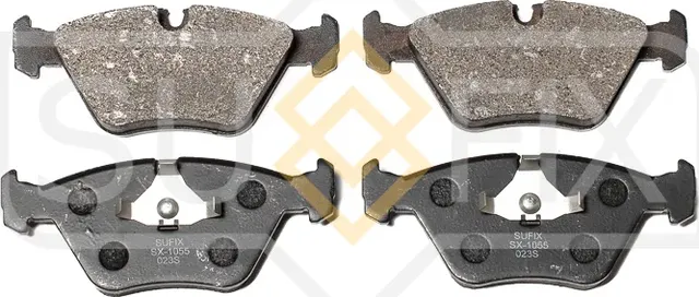 Колодки тормозные передние (Sufix). Артикул SX1055