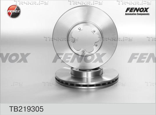 Тормозной диск Fenox передний для Ford Transit VII 2006-2014. Артикул TB219305