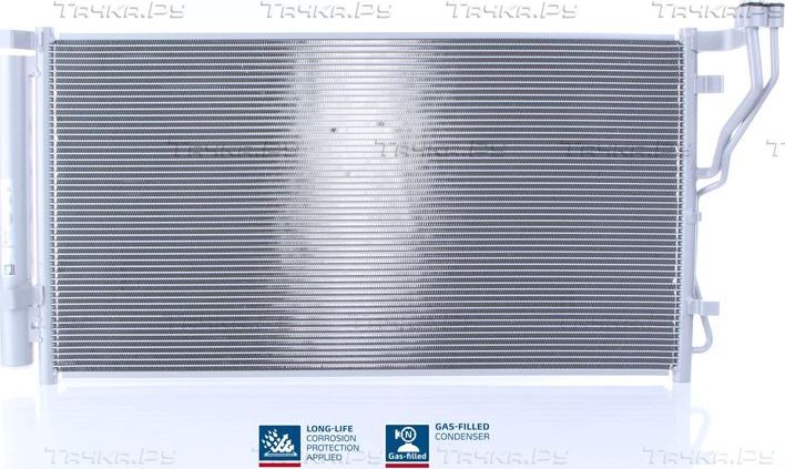 Радиатор кондиционера (конденсатор) Nissens (алюминий). Артикул 940851