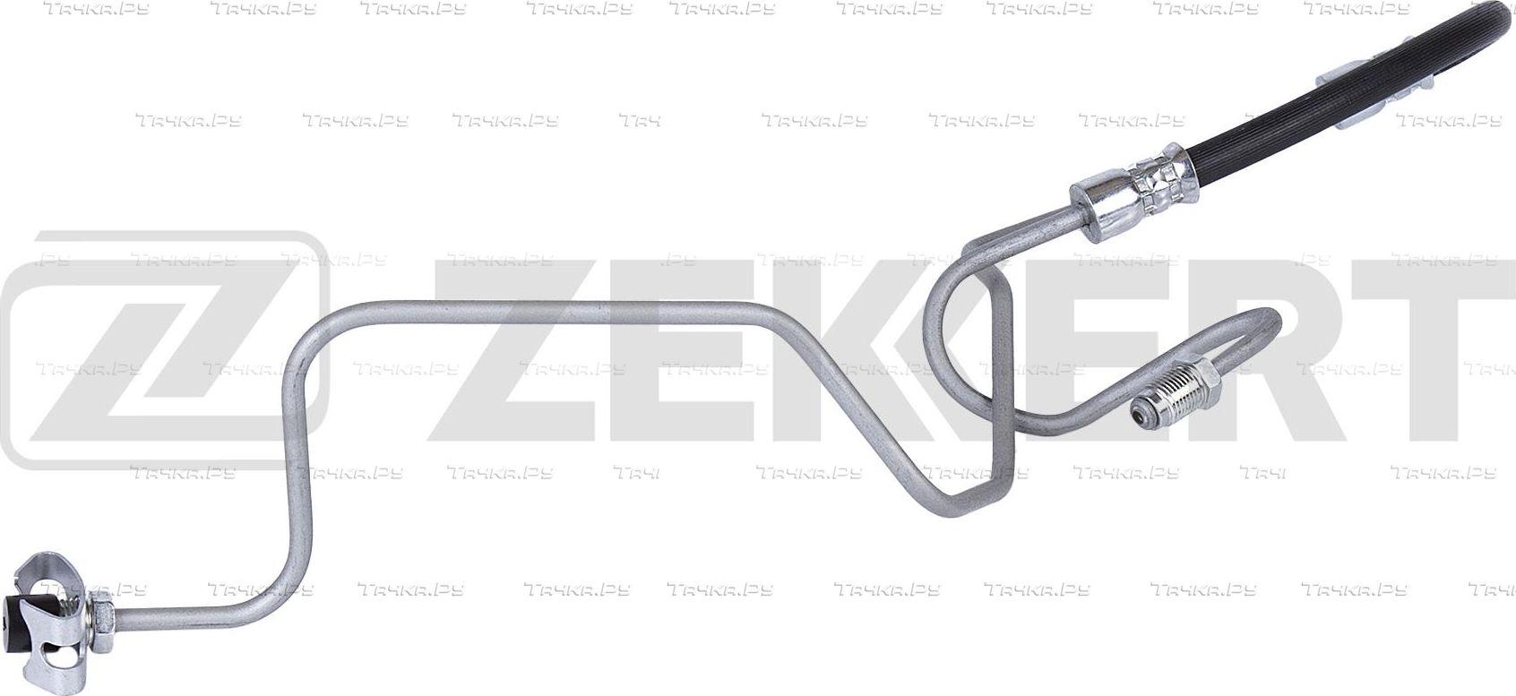 Тормозной шланг Zekkert задний правый внешний для Peugeot 307 I 2000-2009. Артикул BS-9513