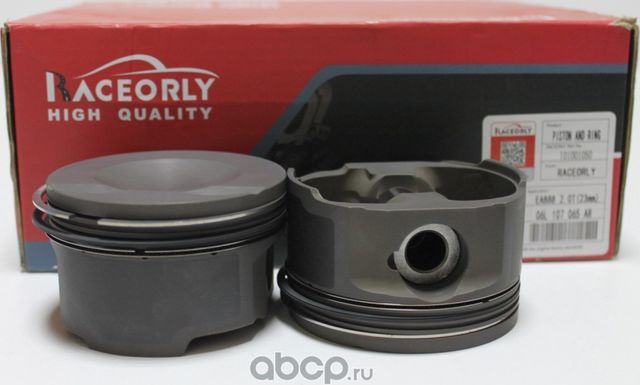 Комплект поршней STD VW Кованый 2.0 tfsi GEN3 (EA888) 23мм (Raceorly). Артикул I01001050