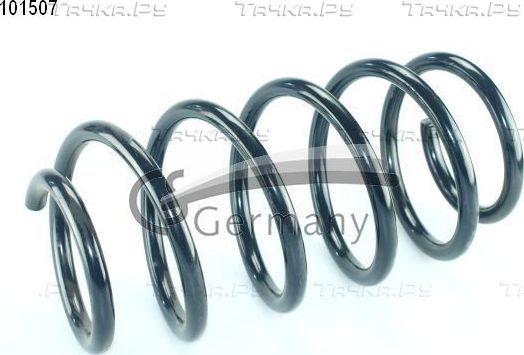 Пружина подвески CS-Germany передняя для BMW X5 I (E53) 2000-2006. Артикул 14.101.507