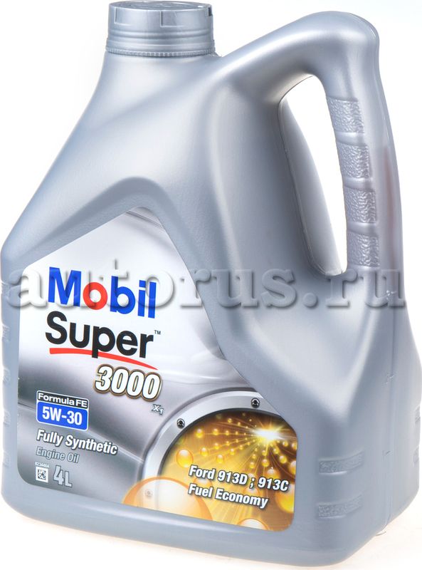 Масло моторное Mobil Super 3000 X1 Formula FE 5W30 синт. 4 л. Артикул 151527