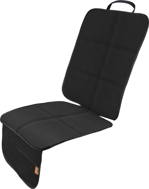 Защитная накидка на сиденье AutoFlex под детское автокресло, высокая спинка, цвет черный. Артикул 91102