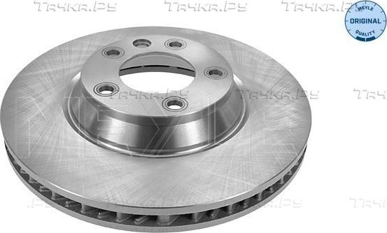 Тормозной диск Meyle Original передний левый для Porsche Cayenne I (955) 2002-2010. Артикул 115 521 1103