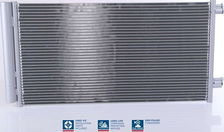 Радиатор кондиционера (конденсатор) Nissens (алюминий). Артикул 941203