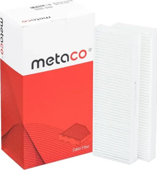 Фильтр салона PSA PARTNER/BERLINGO 08- (упак.2шт.) (Metaco). Артикул 1010066