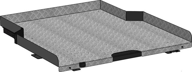 Платформа грузовая выкатная АВС-Дизайн без вкладыша для Great Wall Poer 2021-2025. Артикул ABC.GWP.CS.22