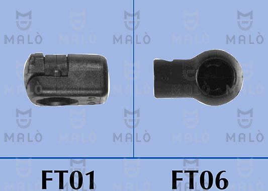 Амортизатор (упор) багажника Malò. Артикул 127427