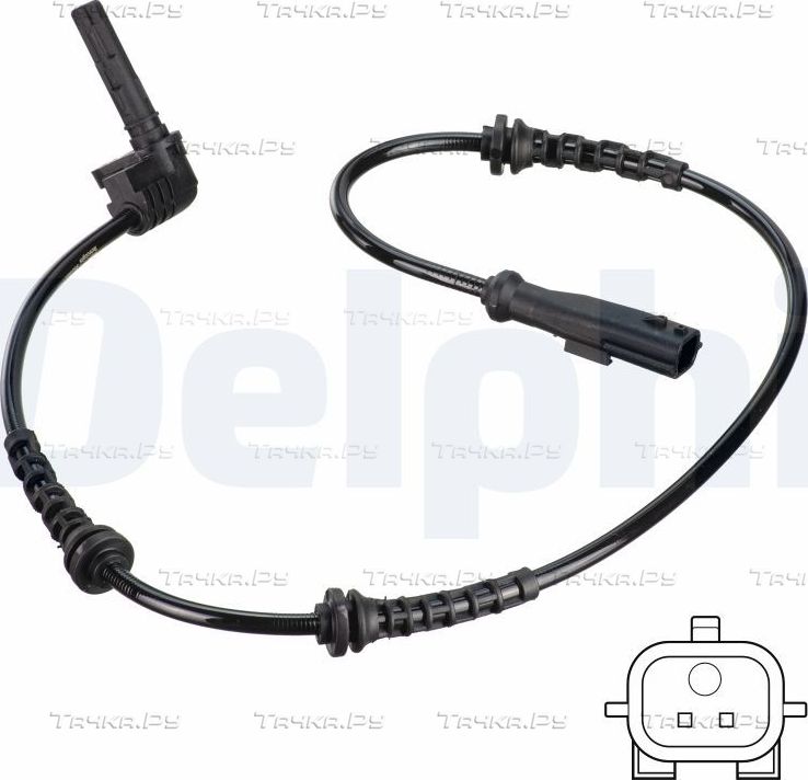 Датчик ABS Delphi передний для Renault Espace V 2015-2026. Артикул SS20820
