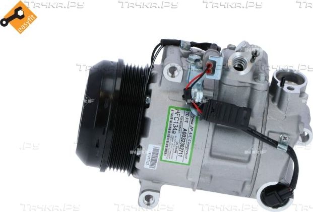 Компрессор кондиционера NRF EASY FIT для Mercedes-Benz C-Класс III (W204, C204) 2007-2015. Артикул 32925